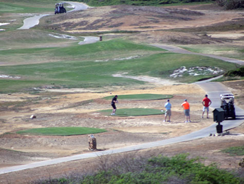 There are two Aruba Golf Courses that are fun and challenging,