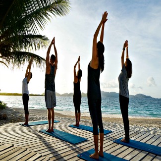 Yoga at CuisinArt Anguilla