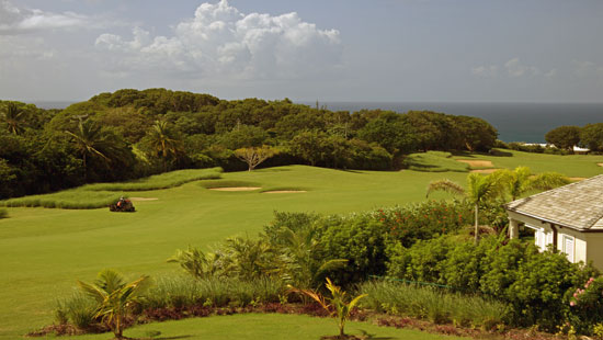 View from a villa at the Royal Westmoreland in Barbados